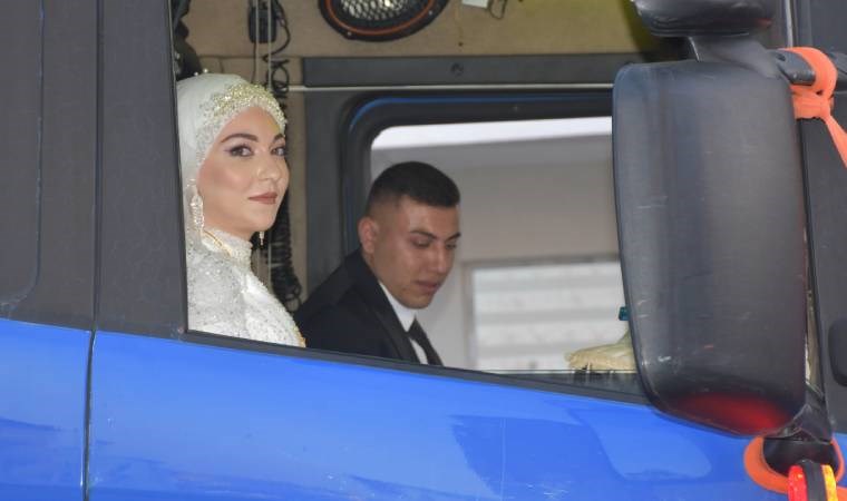 cekici gelin arabasi oldu 1