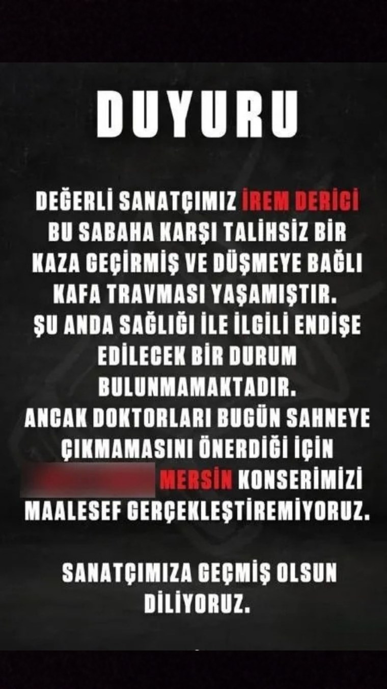 irem derici sevenlerini korkuttu mersin konseri iptal edildi 1 tf3eFi55