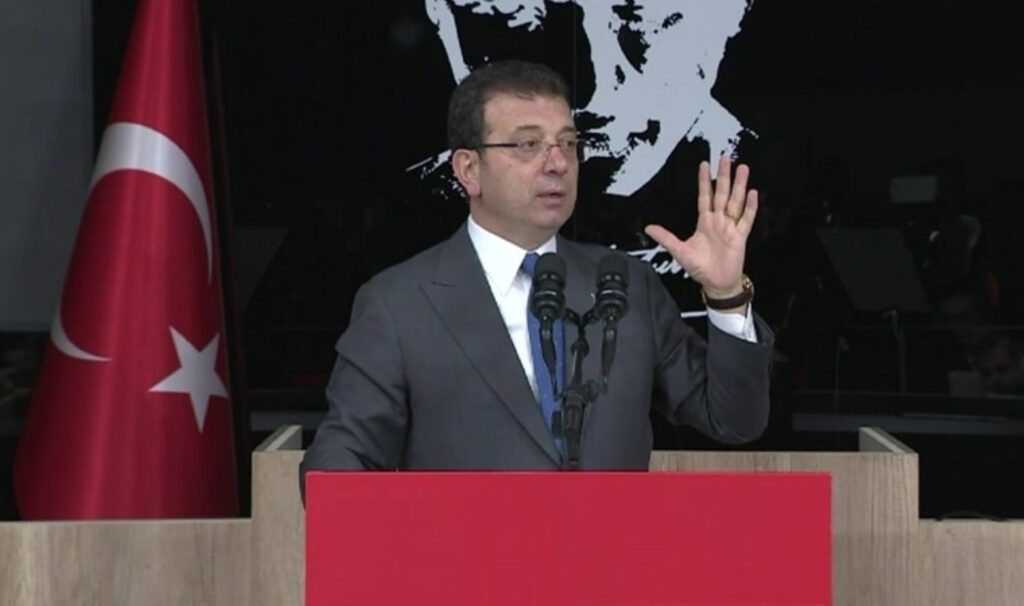son dakika ekrem imamoglu besiktas belediyesinde aciklama yapiyor DhL6QHMG