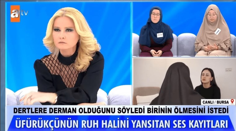 sana olum buyusu yapacagim demis muge anlidan ufurukcuye sert cikti 0