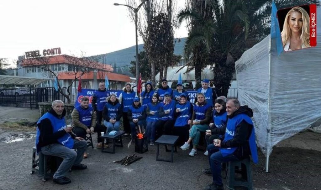 Temel Conta fabrikası işçileri grevde 3 temel conta fabrikasi iscileri grevde qyySxrCS