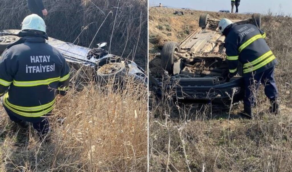 2 otomobil ve 1 motosiklet carpisti 1 olu 8 yarali bKKB64sj