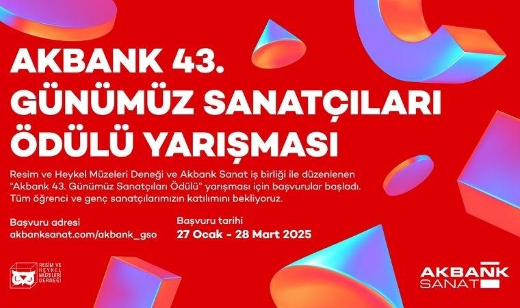 akbank 43 gunumuz sanatcilari odulu yarismasi icin basvurular basladi 0