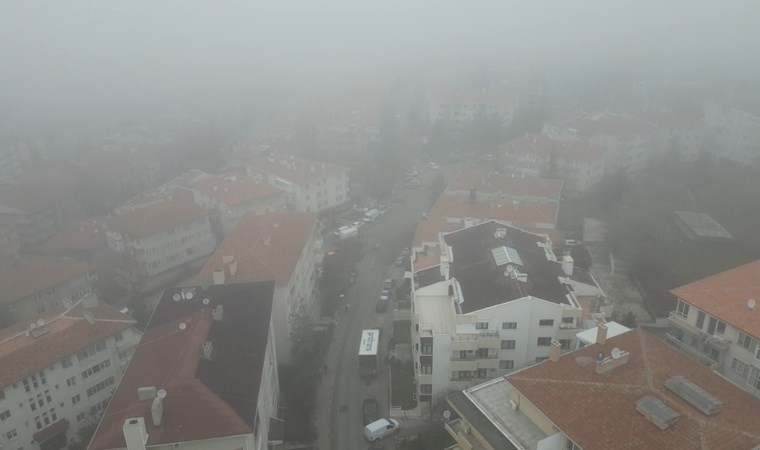 ankarada sis etkili oldu gorus mesafesi dustu 0 sBrHeEwR