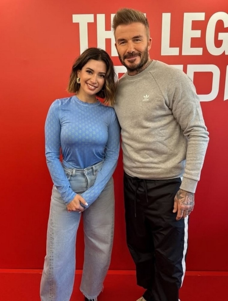 david beckham istanbulda fatih terimin kizi buse terim hayalini gerceklestirdi 1 nevnEJdr