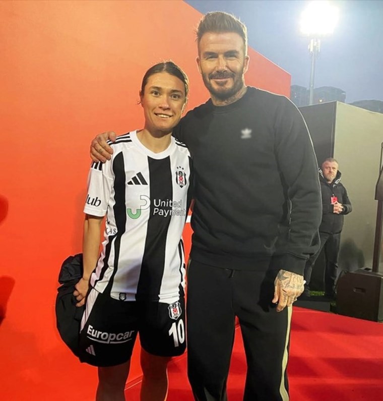david beckham istanbulda fatih terimin kizi buse terim hayalini gerceklestirdi 3 YULMg9Lv