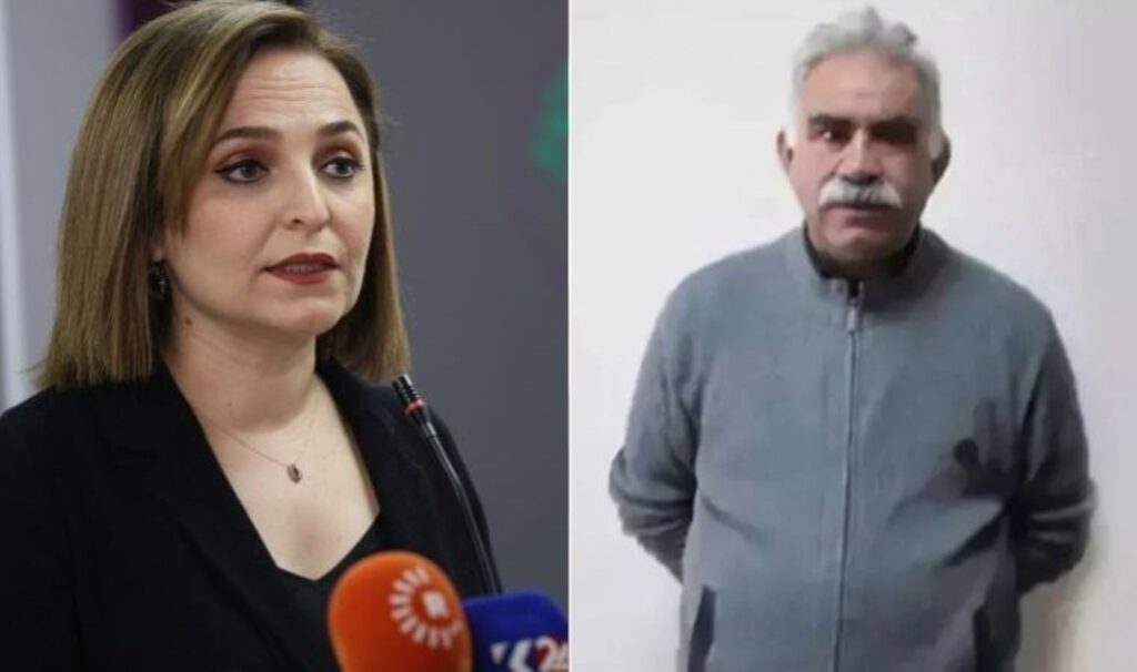 dem parti sozcusu aysegul dogan tecridi kaldirin gazeteciler gitsin ocalana sorularini sorsun HXeajT6e