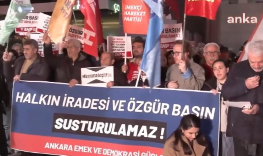 Emek ve Demokrasi Güçleri: " Halkların iradesi gasp edilemez, özgür basın susturulamaz" 3 emek ve demokrasi gucleri halklarin iradesi gasp edilemez ozgur basin susturulamaz TpyBX1b3