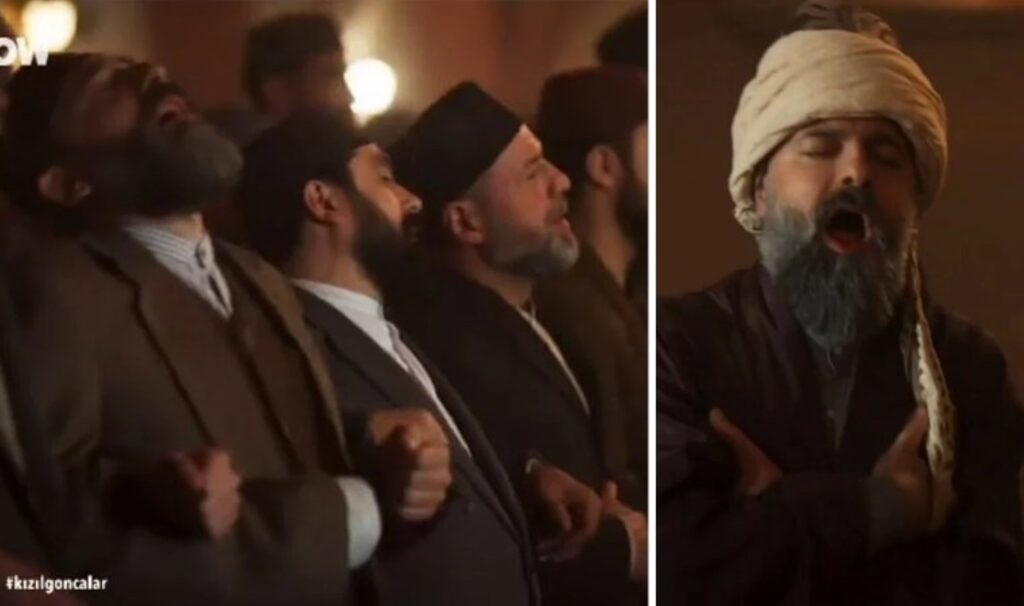 kizil goncalardaki zikir sahnesi gundem oldu vFnde3ap