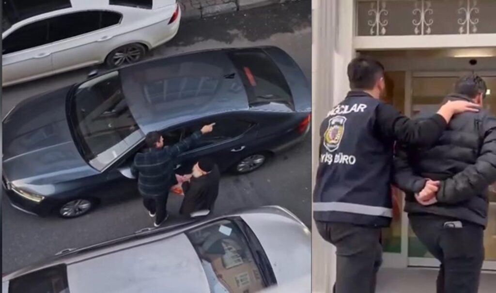 Otomobiliyle ters yöne girdi 'polisim' diyerek tehdit etti! 8 otomobiliyle ters yone girdi polisim diyerek tehdit etti AOgd9KDf