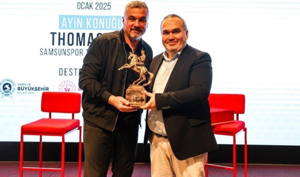 Samsunspor Teknik Direktörü Thomas Reis deneyimlerini gençlerle paylaştı 5 samsunspor teknik direktoru thomas reis deneyimlerini genclerle paylasti NnD8bCh3