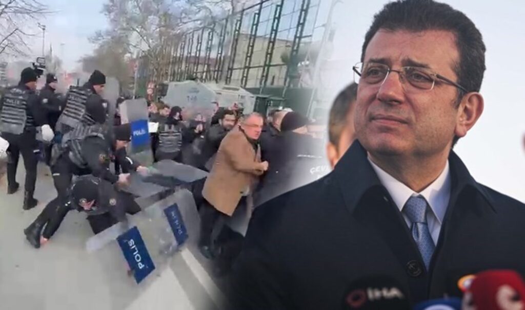 Son dakika... Ekrem İmamoğlu'nun ifade işlemi sona erdi: Adliye önünde polis müdahalesi! Cumhuriyet, Çağlayan'dan bildiriyor... 7 son dakika ekrem imamoglunun ifade islemi sona erdi adliye onunde polis mudahalesi cumhuriyet caglayandan DQnPp5Tg