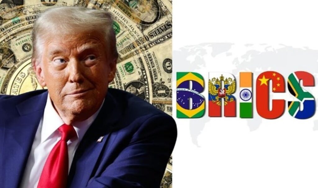 Trump, doların yerini alacak bir adım atılması halinde BRICS'e tarife uygulanacağını açıkladı 8 trump dolarin yerini alacak bir adim atilmasi halinde bricse tarife uygulanacagini acikladi AHbCznbO