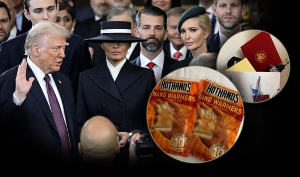 trumptan yemin torenine katilanlara tuhaf hediyeler cantadan neler cikmadi ki F7cub1lp
