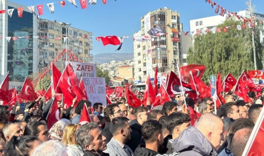 umit ozdagdan partisinin izmir mitingine mektup silivride tutuluyor olusum sehit mehmetciklerimiz ve polislerimizin anisina LGUbyMXR