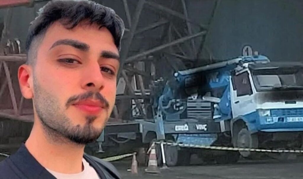 zonguldakta vinc dehseti iscilerin uzerine devrildi 1 olu 1 yarali jlKALYQb