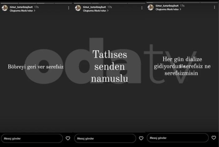 ferdi tayfura kufur ettigi iddia edilmisti tugce tayfur abisi timur turanbayburtu savundu 1 dN8HCTd5