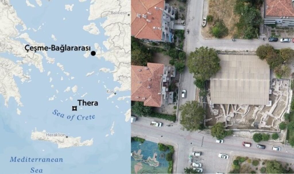 Santorini'nin patlama izleri Çeşme'de görüldü 7 santorininin patlama izleri cesmede goruldu JWwe5MSZ