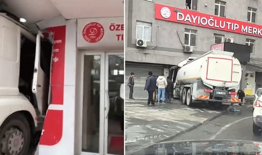 son dakika istanbulda su tankeri tip merkezine daldi yYCkQ7nb