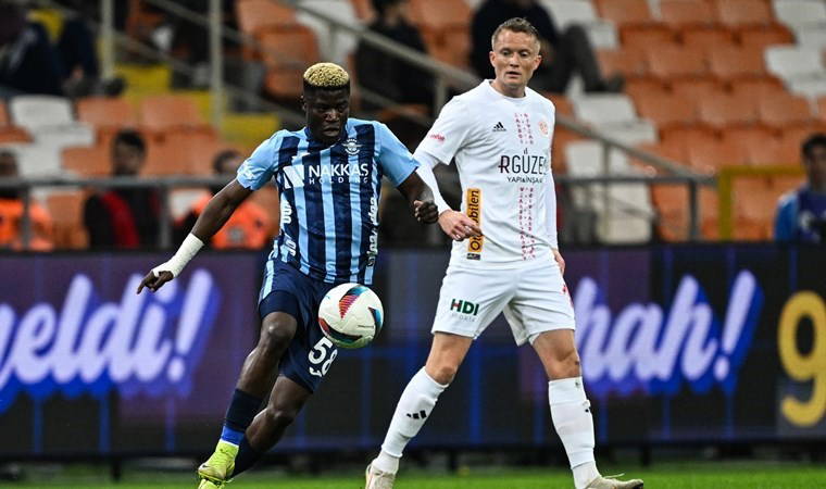 Adana Demirspor - Antalyaspor maçında kazanan çıkmadı! 1 adana demirspor antalyaspor macinda kazanan cikmadi NKkivO95
