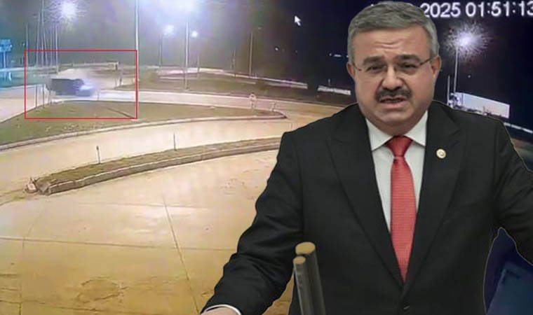 akp milletvekili ibrahim yurdunusevenin yaralandigi kazanin goruntuleri ortaya cikti fnclQZTF