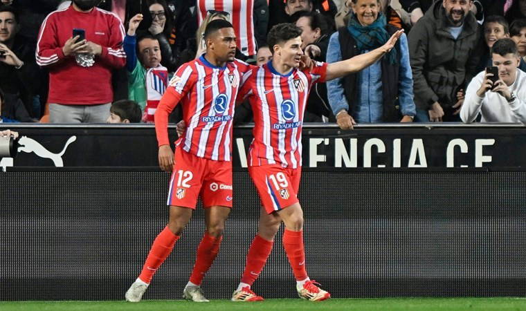 Atletico Madrid, Mestalla'dan Alvarez ile çıktı 1 atletico madrid mestalladan alvarez ile cikti LLtC4khp