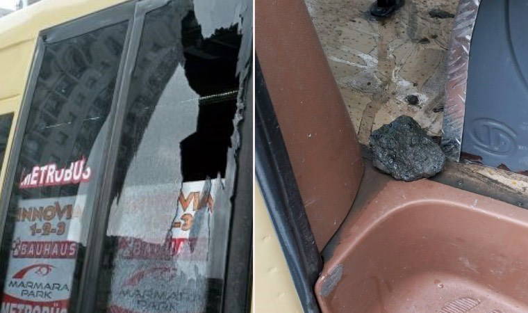 Esenyurt'ta kar toplarının içine taş koyarak attılar; 5 minibüsün camı kırıldı 1 esenyurtta kar toplarinin icine tas koyarak attilar 5 minibusun cami kirildi I7Q8djw6