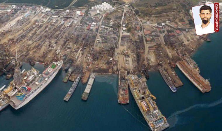 izmirdeki aliaga gemi sokumleri tesislerinin kapasite artisi icin harekete gecildi zehir tesisi buyuyor JOG3B6iv