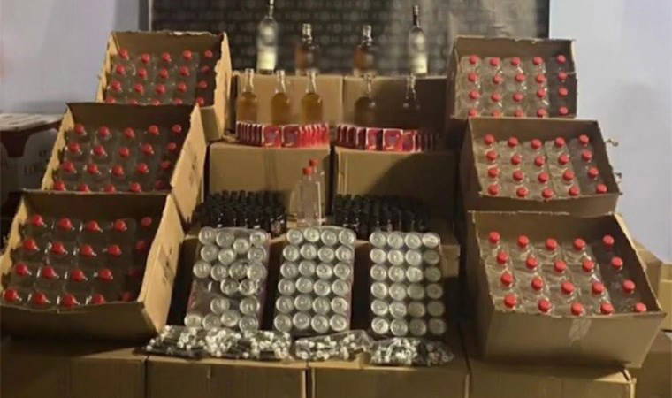 Muğla’nın iki ilçesinde litrelerce kaçak etil alkol ele geçirildi