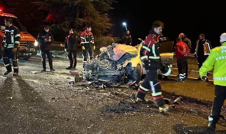 Uşak’ta otomobil TIR’a arkadan çarptı: 1 ölü, 1 gözaltı!