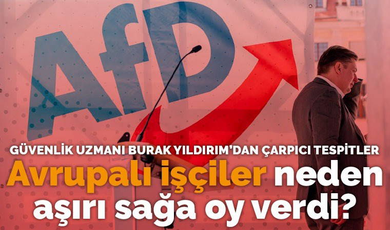 Alman işçileri neden AFD'ye oy verdi? Güvenlik Politikaları uzmanı Burak Yıldırım Cumhuriyet TV'ye anlattı 1 alman iscileri neden afdye oy verdi guvenlik politikalari uzmani burak yildirim cumhuriyet tvye anlatti q73yRNmZ